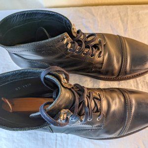 Men's Thursday Boot Company (size 12 US) lace up boots in black leather